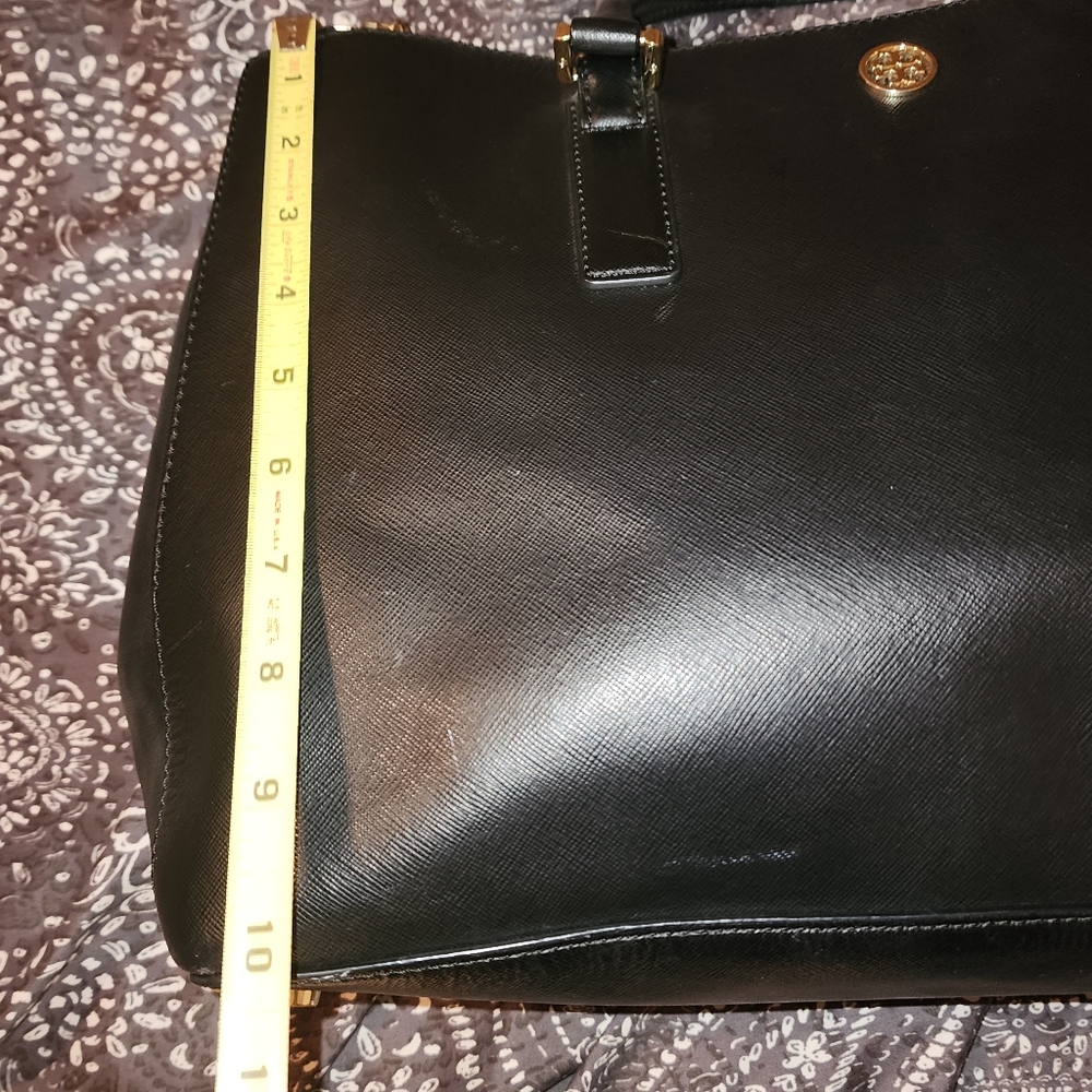 Large black Tory Burch purse - Picture 13 of 14